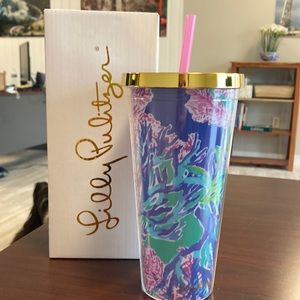 New in Box Lilly Pulitzer Tumbler